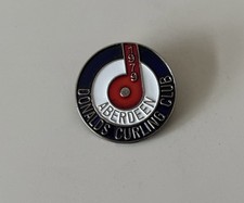Curling - Aberdeen Donalds Curling Club 1979 - 25mm Badge