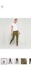 Nike Womens Racer Flash Running Tight Leggings Olive-Size Large