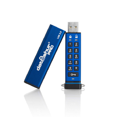 iStorage datAshur Pro 64 GB USB3 256-Bit verschlüsseltes Flash-Laufwerk