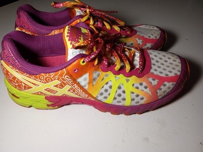 ASICS Gel-Noosa Tri 9 Women's Multicolor Lace-Up Low Top Running Shoes T458N