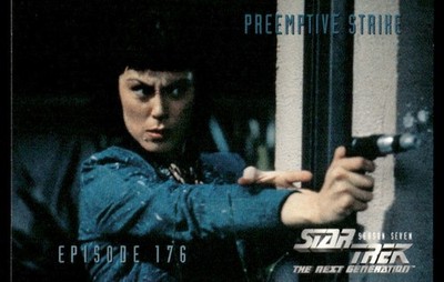 Star Trek 1999 Next Generation Sci-Fi TV Show Card #716 (NM)