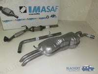 Imasaf Auspuff Komplett+Kat für VW Golf 4 IV Variant 1.9 TDI 74/81/85KW BJ 99-06