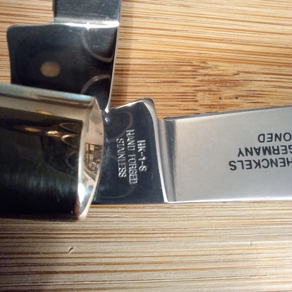 Zwilling J.A. Henckels Solingen Escudo Rojo 4 Hojas Forjado a Mano Ciervo Congreso  Foto 4 de 4