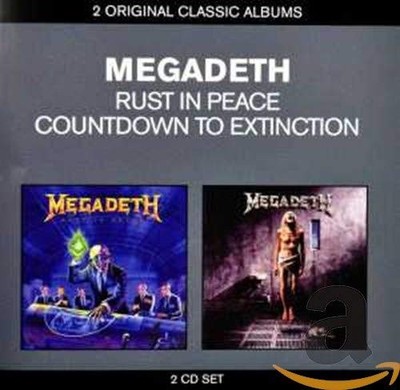 Countdown to Extinction/Rust in Peace by MEGADETH [Audio CD]