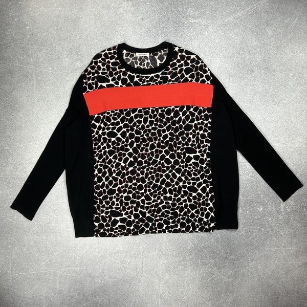 Women Iceberg Sweater Black Wool 34 / XS / 42