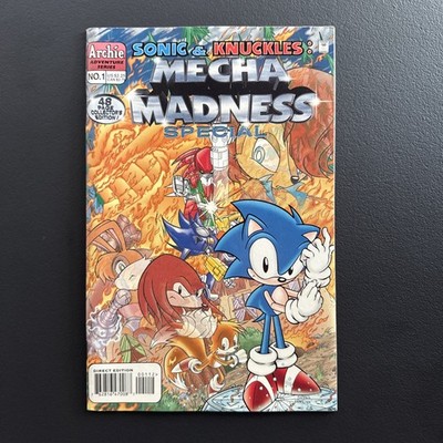 Sonic & Knuckles Mecha Madness Special #1 (1996 Archie)   Mid-Grade Reader Copy