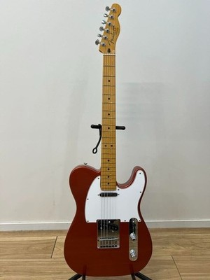 fender player plus telecaster e-gitarre Aged Candy Apple Red gebraucht von JP