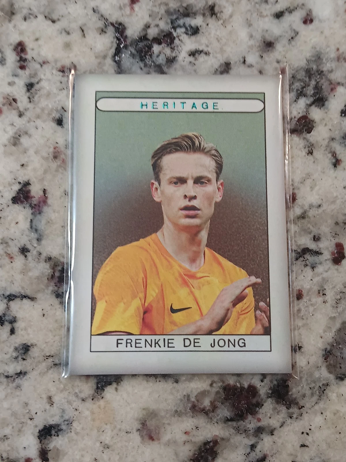 2024 Futera Unique World Football Heritage Emerald /32 Frenkie de Jong #HG036