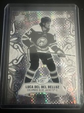 2024-25 Upper Deck ICE Rookie - Luca Del Bel Belluz #107 Greyscale /99