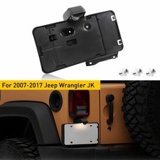 Rear License Plate Holder w/ Light Tag Bracke...