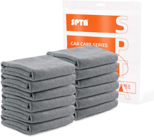 Microfiber Cleaning Cloth, Car Wash Towels, Terry Streak Free Reusable and Washa