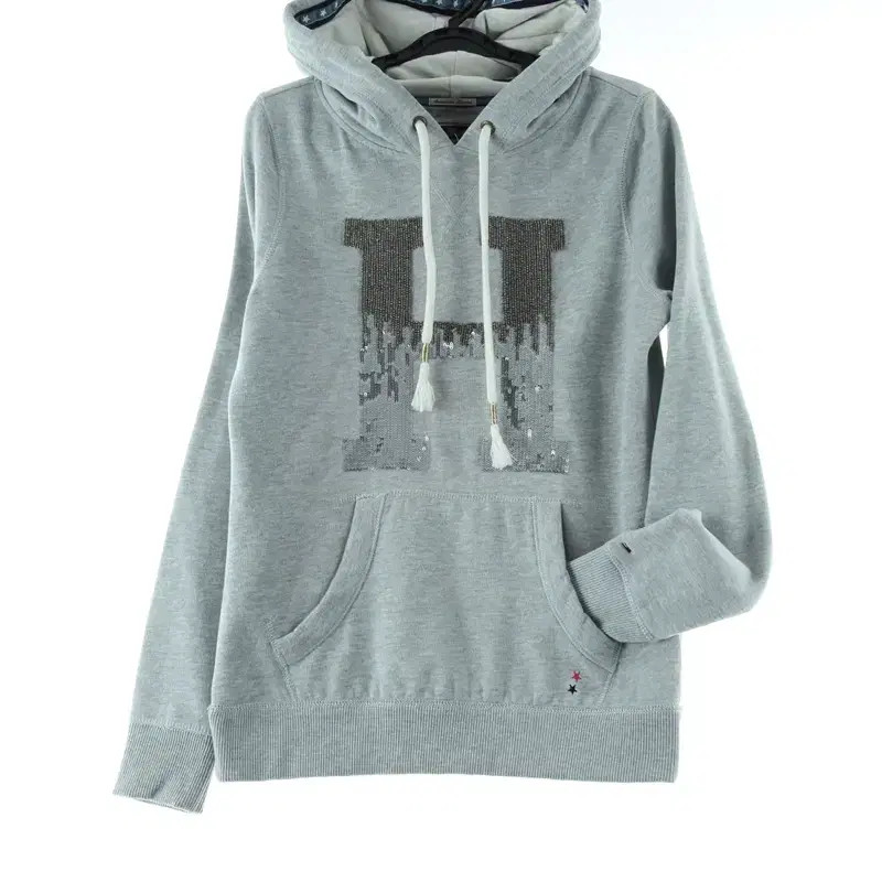 Tommy Hilfiger Women's Hoodie Y2K Big Logo Fleece thumbnail 2