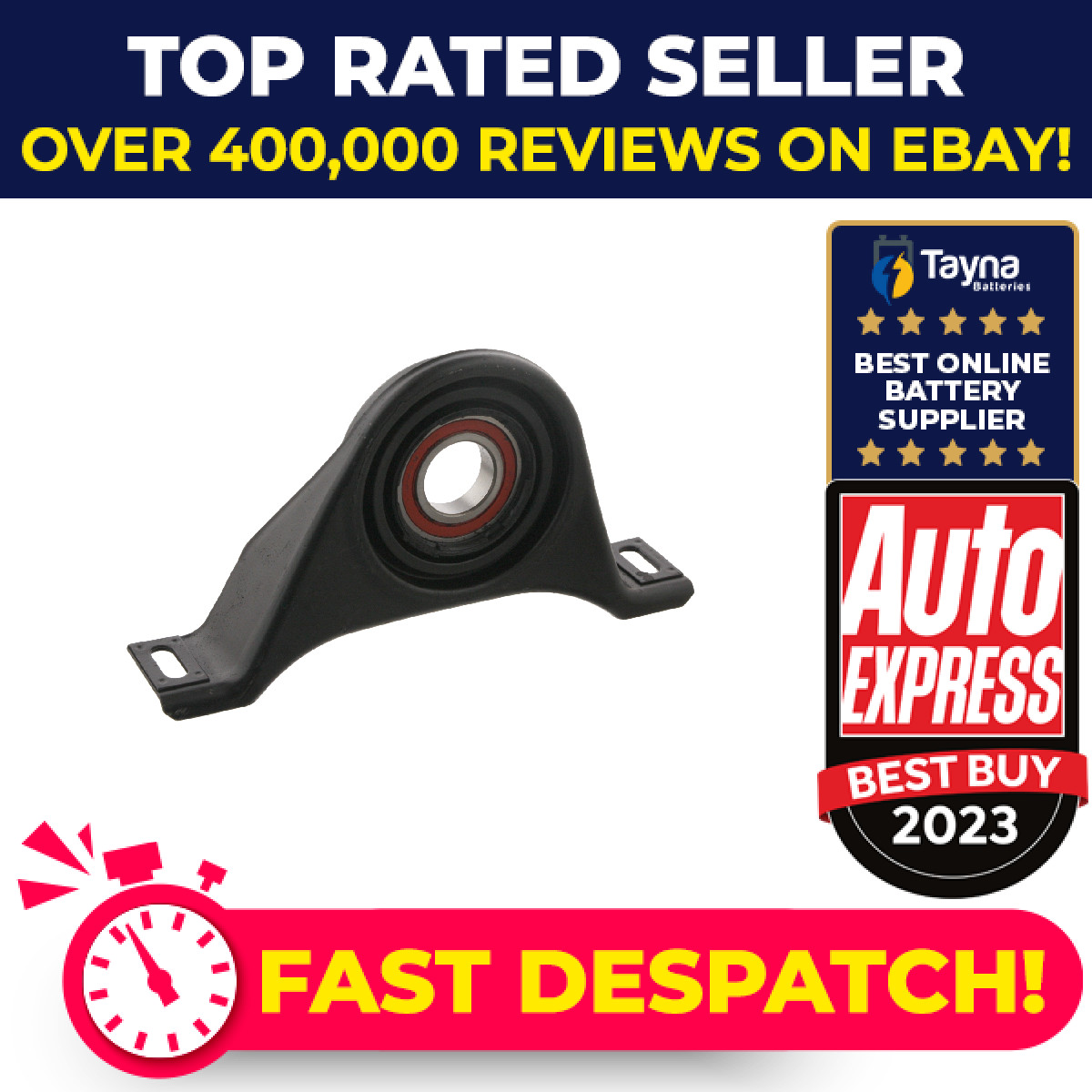 Propshaft Mounting fits MERCEDES S430 W220 4.3 98 to 05 A2114100181 2114100181