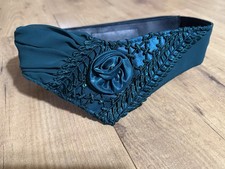 Teal Fabric Vintage Belt