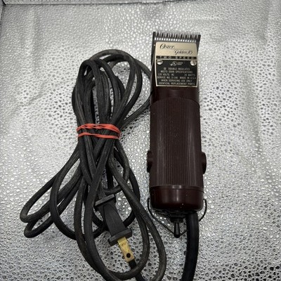 Vintage Oster Golden A5 Clippers 2 Speed Brown Grooming Tested/Works 