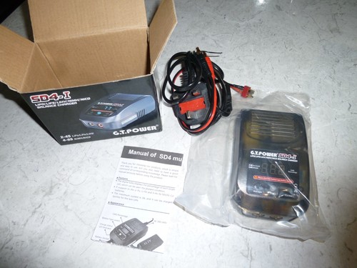 G.T. POWER SD4 BALANCE CHARGER LIPO/LIFE/LIHV/NIMH/NICO SD4-1 NEW | eBay UK