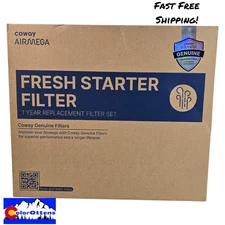 Genuine Coway® Filter AP-1512HH & 200M Airmega Air Purifier 1 Yr Replacement Set