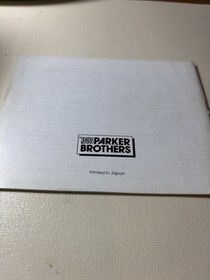 ACTION VIDEO MONOPOLY FOR NINTENDO SYSTEM NES WITH INSTRUCTION MANUAL