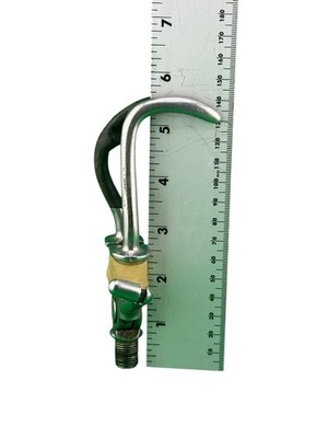 Left Canted Aluminum Prosthetic Hook. Fillauer, Hosmer. Dorrance 5xa Hook