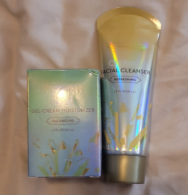 Global Beauty Care Citrine Facial Cleanser Gel-Cream Moisturizer Set
