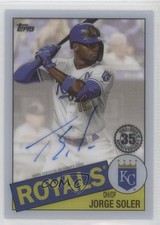 2020 Clearly Authentic 1985 Topps Baseball Jorge Soler #TBA-JSO Auto 0xz8