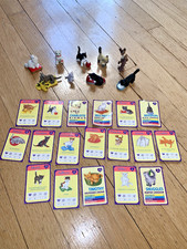 Vintage MEG 1990s Kitty In My Pocket Pets and Cards Lot