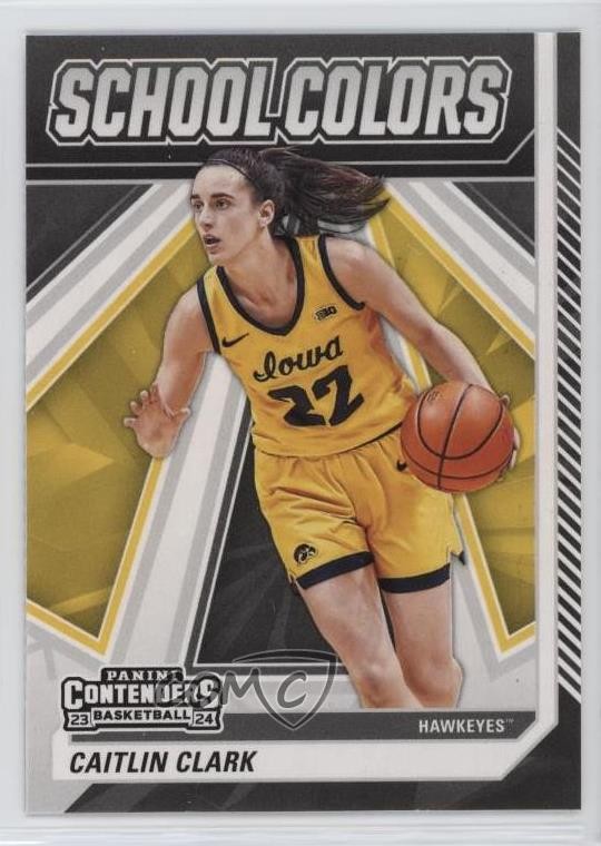 2024 Panini Caitlin Clark Rookie RC #SC3 School Colors
