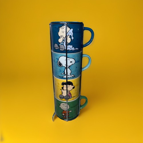 Silver Buffalo Peanuts Characters Stacking Mug - Thumbnail 3
