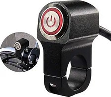 Handlebar Kill Headlight Switch 12V 10A for 7/8inch Handlebars Hazard Brake Fog