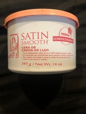 Satin Smooth - DELUXE CREAM WAX HAIR REMOVAL 14oz.