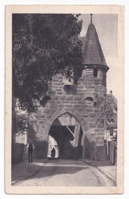 Postcard GERMANY Iphofen. Das Einersheimer Tor c1930s