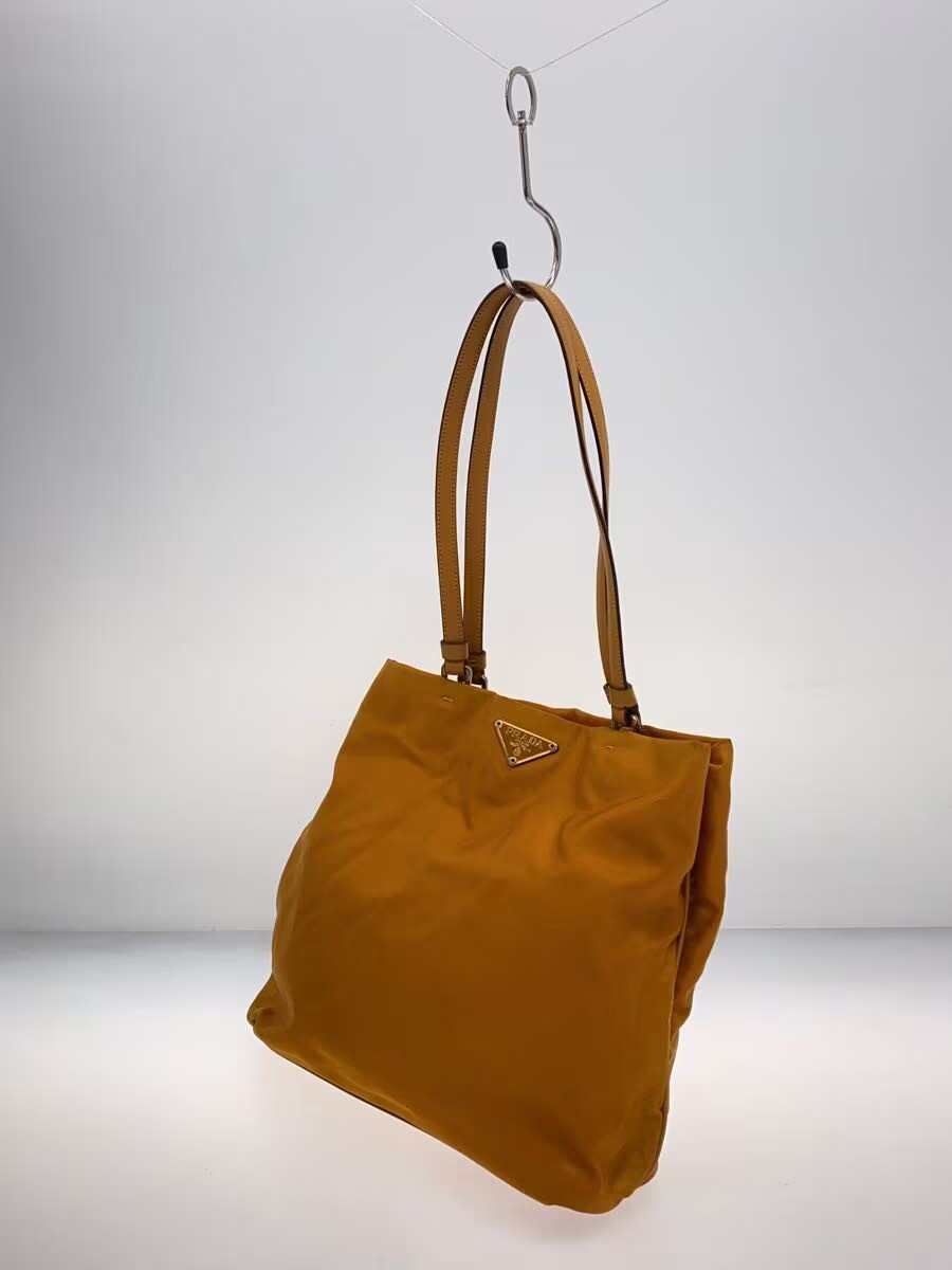 PRADA Handbag Nylon ORN Solid Authentic Rare Exce… - image 2