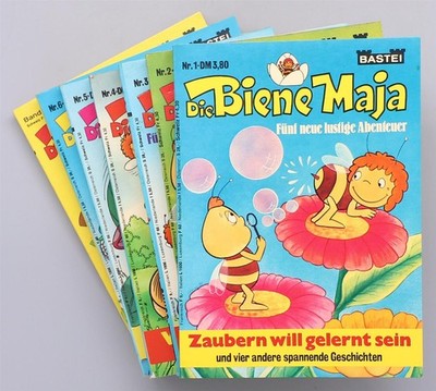 Die Biene Maja Taschenbuch Auswahl Humor Zeichentrick TV Comic Bastei Verlag