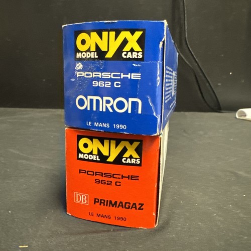 ONYX PORSCHE 962 OMRON LE MANS 1990 1:43 LOT OF 2 NIB - Picture 4 of 9