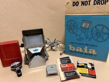 Vintage Baia Reviewer Mark II 8mm Movie Viewer Console Film Editing