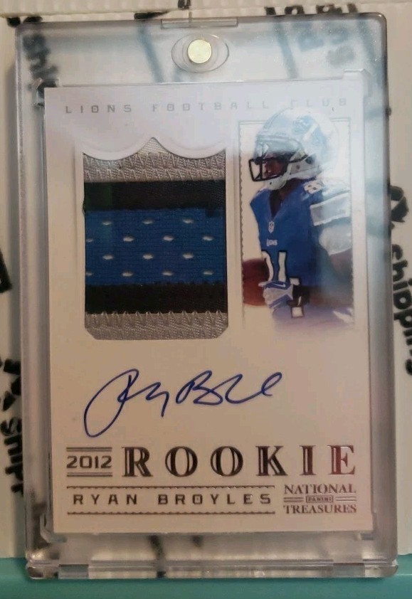 Ryan Broyles Panini National Treasures #322 Autograph