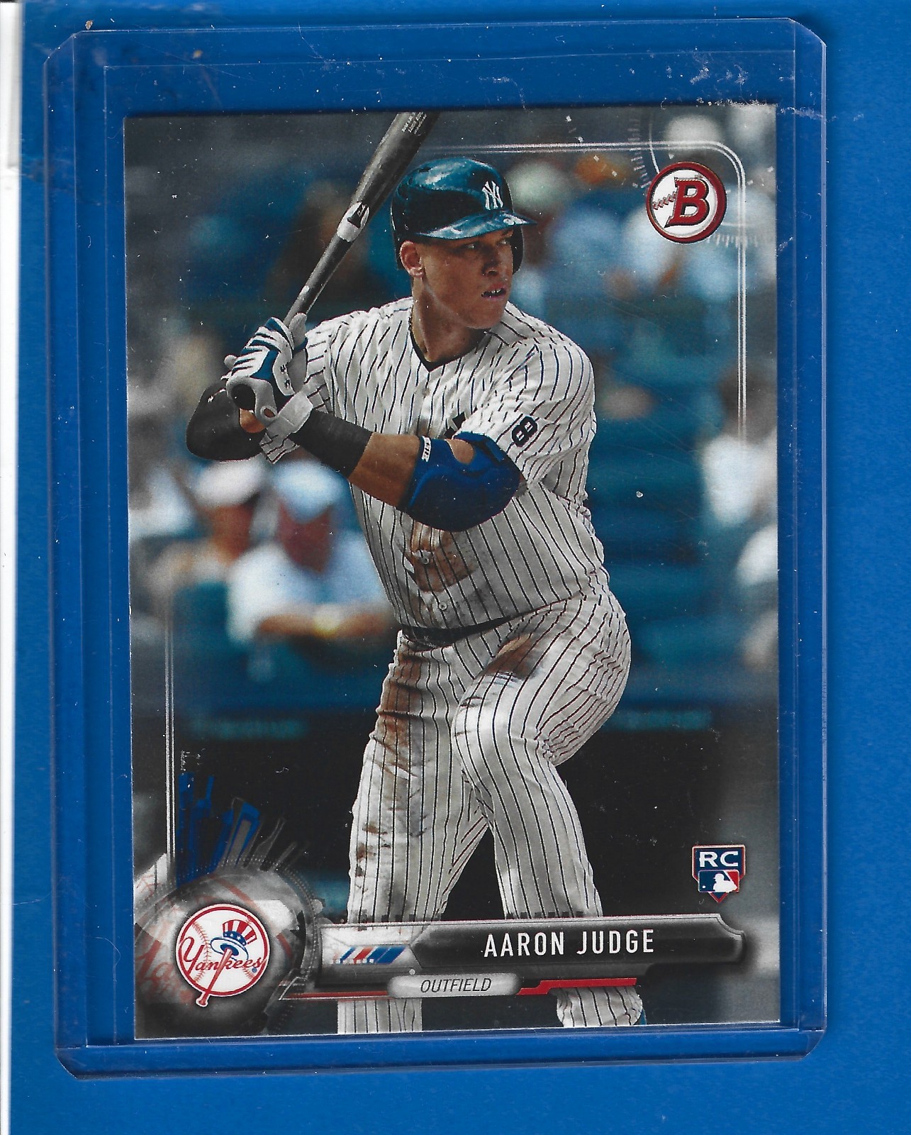 2017 Bowman Aaron Judge Rookie card #32 NY Yankees Real Nice