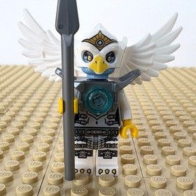 LEGO Chima: Silver Eris, ARMOR, SPEAR, loc058, 70128 BRAPTOR's WING STRIKER 2014