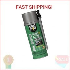 Great Stuff 99112849 Smart Dispenser Pond & Stone, 12 oz, Black