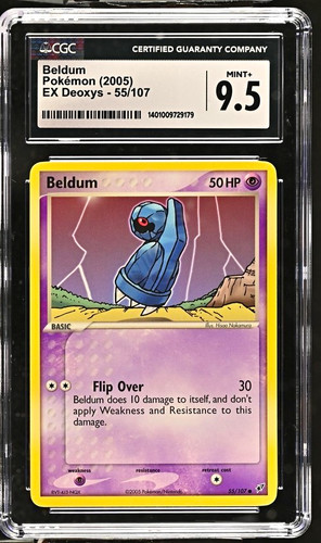 Beldum graded CGC 9.5 for sale on eBay