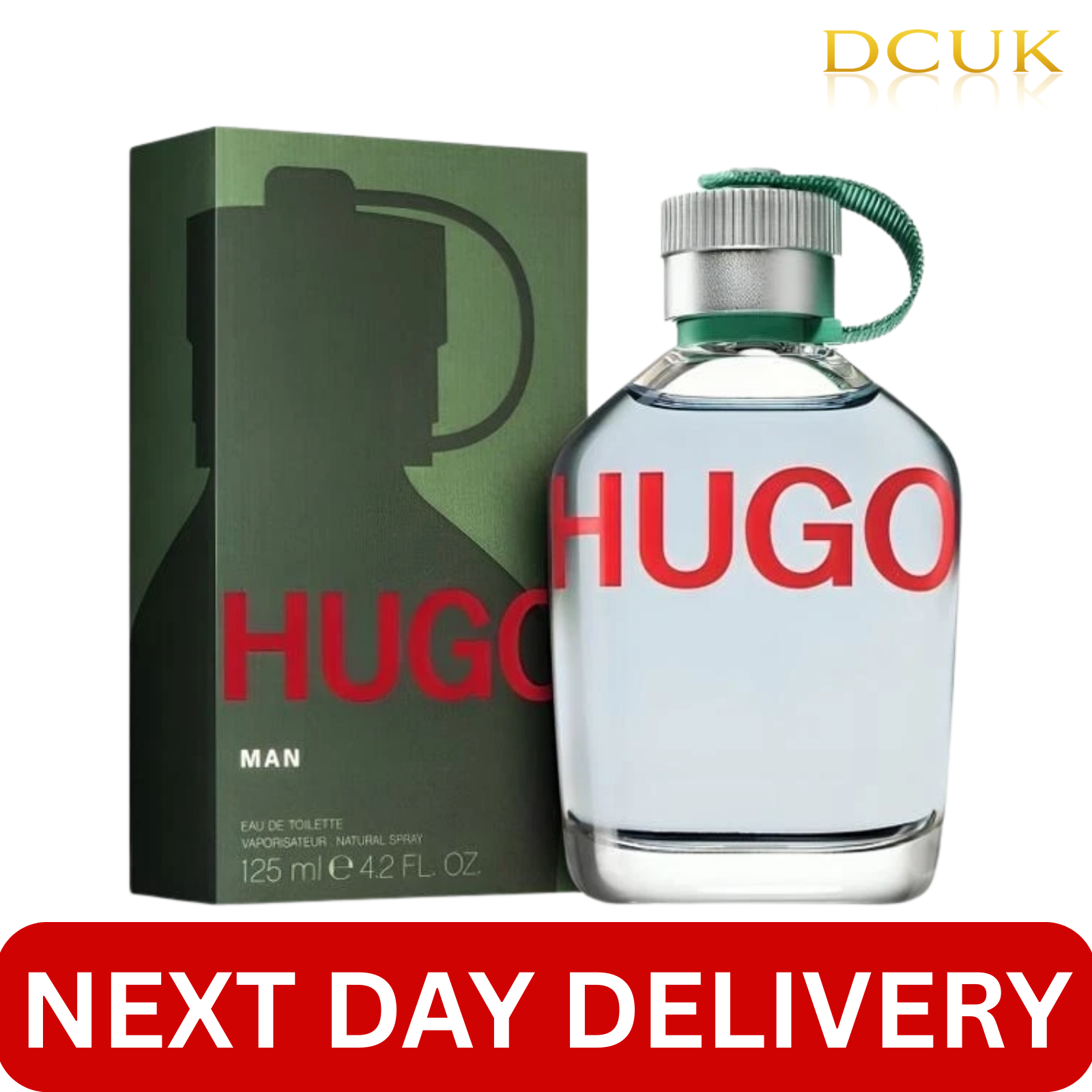 HUGO BOSS Man Green 125ml Eau De Toilette EDT Spray for Him - Brand New - Image 8
