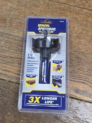  ️ IRWIN Speedbor Self Feed Drill Bit 1 1/2'' 38.1mm - IWAX2005