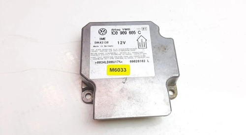 VW PASSAT B5 3B3 Airbag-Steuergerät 1C0909605C M6033 Diesel 120kw 2003 35112319