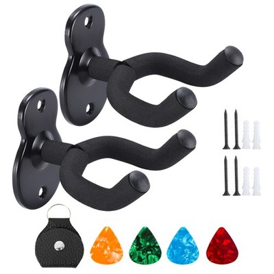 Guitar Wall Mount,Ukulele Hanger Hook Holder Stand Guitar Hangers Hooks for A...