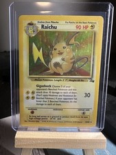 Raichu 14/62 Fossil Holo Vintage