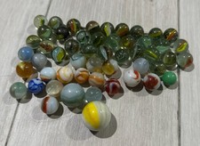 Vintage Mixed Marble Lot of 52 1950's