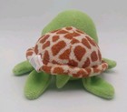 ZIPPY Sea Turtle TY Beanie Boos Plush Stuffed Animal Glitter Eyes Toy 7" Long — photo 3