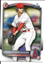 2025 Bowman - George Klassen Prospects 1st #BP-63 Los Angeles Angels