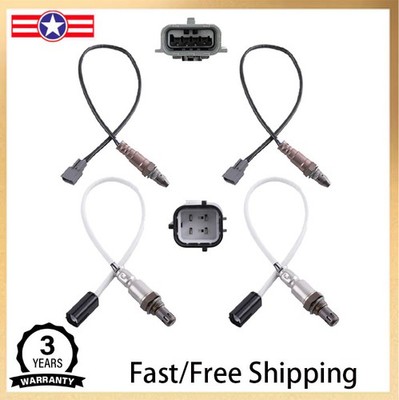 For 2015-2019 INFINITI Q70 5.6L V8 4pcs Up+Downstream Oxygen Sensors 226936AE0A