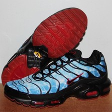 Nike Air Max Plus TN 'Shark Attack' Shoes Mens 10 Black Blue HQ3824-001 New